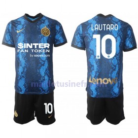 Maillot de Foot Inter Milan Lautaro Martinez 10 Domicile 2021-22 - Enfant